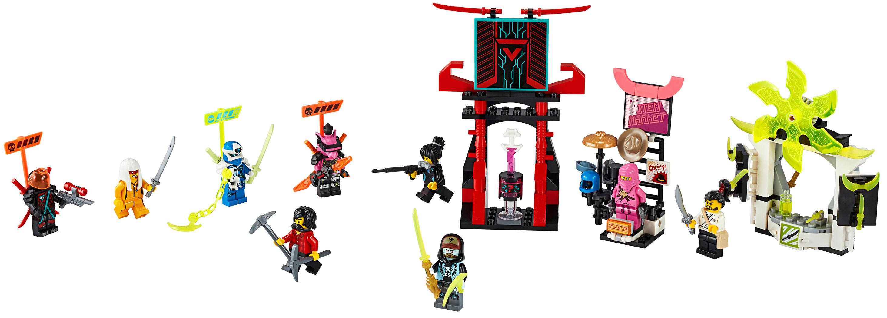 Конструктор LEGO Ninjago 71708 Киберрынок купить в Ростове-на-Дону в  интернет-магазине LEMI KIDS