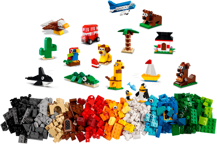 Конструктор Lego Classic 11015 Вокруг света