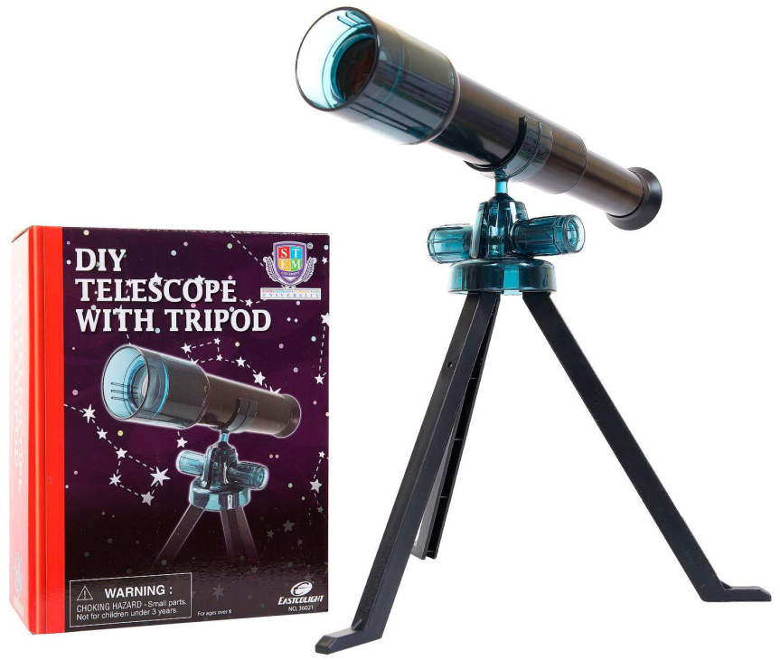 Набор для опытов Собери телескоп Eastcolight STEM University DYI, 36021
