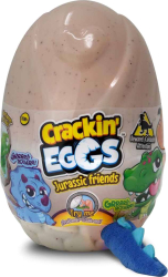 Игрушка мягконабивная динозавр Crackin'Eggs в мини яйце, Серия Парк Динозавров, 12 см