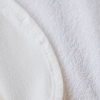Пеленка-клеенка KiDi накладная с 2 держателями хлопковая с мембраной дышащая, белый 60х90 см