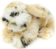 Игрушка мягконабивная цветной Кролик, лежащий, 22 см