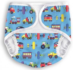 Multi-diapers подгузники-трусики размер А (3-6кг) Машинки