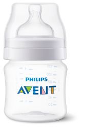 Philips AVENT Бутылочка полипропиленовая Anti-colic SCF810/17, 125 мл с рождения