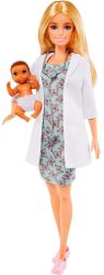 Кукла Barbie доктор педиатр с малышом пациентом
