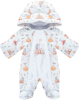 Комбинезон утеплённый Ёжик с шариком Luxury Baby, размер 68, разноцветный