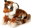 Игрушка мягконабивная Тигр, 23 см, рыжий