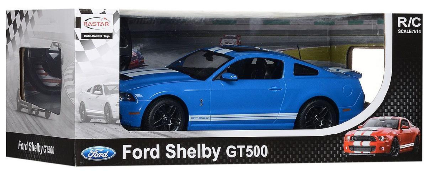 Радиоуправляемая машина Rastar Ford Shelby GT500 1:14 синий