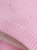 Шапка детская вязаная Amarobaby Pure Love Cutie, размер 40-42, розовая, демисезонная, с подкладом